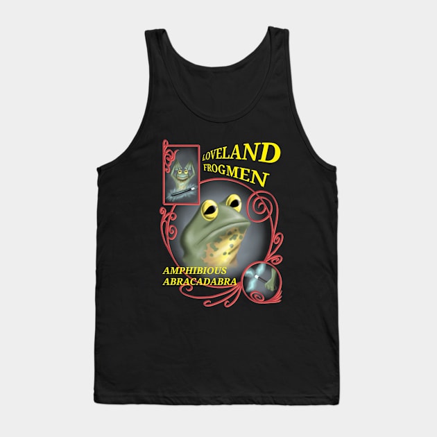 Loveland Frogmen Tank Top by PulpAfflictionArt79